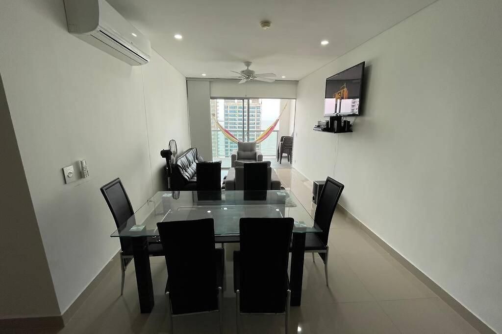 Apartamento Infinitum Bocagrande-piso 26-apartamento Nuevo