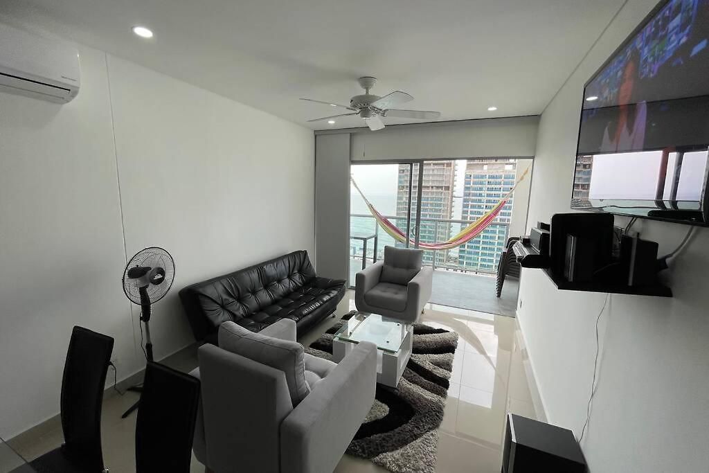 Apartamento Infinitum Bocagrande-piso 26-apartamento Nuevo Cartagena